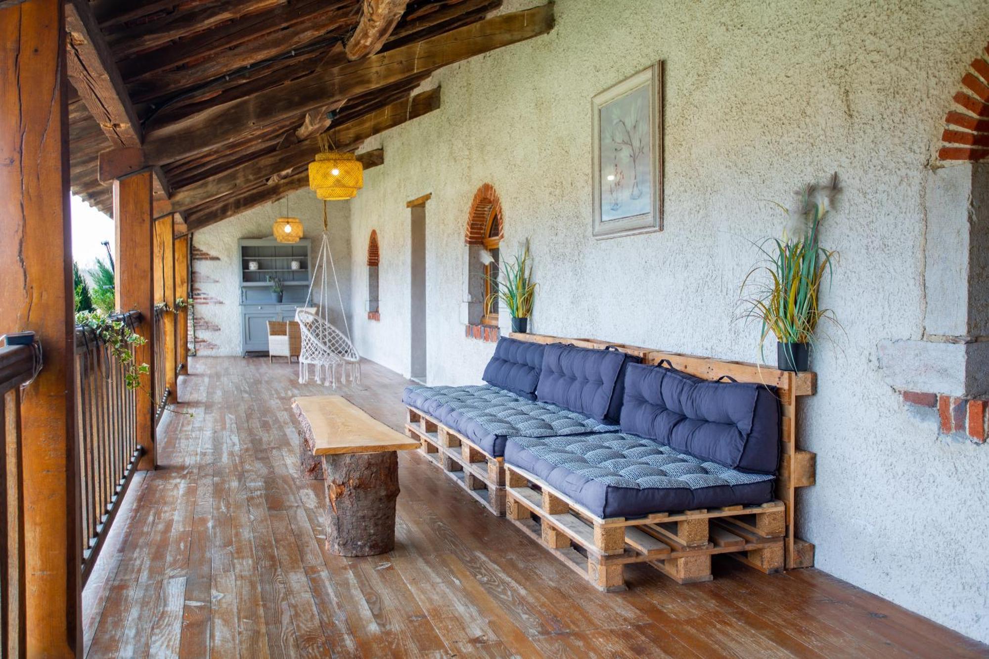 Saint-André-sur-Vieux-Jonc Domaine Du Cuiset -Gite Des Combles 빌라 외부 사진