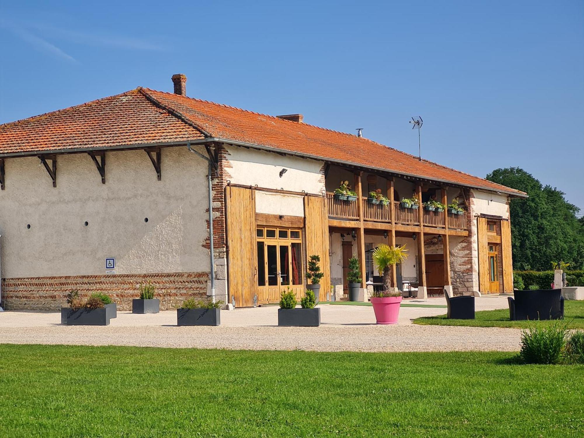 Saint-André-sur-Vieux-Jonc Domaine Du Cuiset -Gite Des Combles 빌라 외부 사진